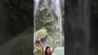 Tumalog Falls 💙 #Oslob, #philippines #short #shorts #waterfall