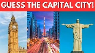 Guess the Capital City Quiz - World Capitals Part 1