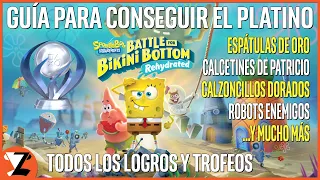 Bob Esponja Battle for Bikini Bottom: Guía de Coleccionables, Trofeos/Logros 🏆 GUÍA PLATINO 100%