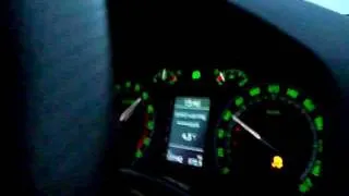 skoda octavia II RS 2.0 TDI 0-100 km/h acceleration launch control