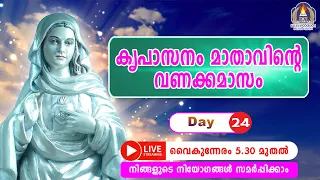 കൃപാസനം മാതാവിന്റെ വണക്കമാസം  Day 24  നിങ്ങളുടെ നിയോഗങ്ങൾ സമർപ്പിച്ചു പ്രാർത്ഥിക്കുക