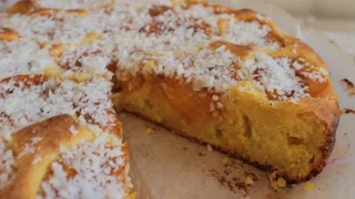 Абрикосовый Пирог! Потрясающе Вкусный, Очень Легкий Рецепт! /Apricot Pie