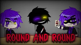 Round And Round Meme || Gacha Trend || (Default Boy Abuse) ! Blood Warning !