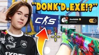 "IS THAT DONK OR DONKEY..!?" 😳 - donk First Stream Back Met His Match!? | Level 10 FACEIT POV