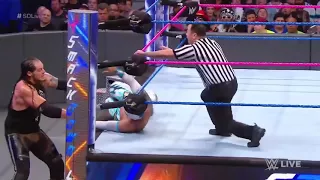 Baron Corbin End of Days to Sincara On Floor - SmackDown Live 24 October 2017