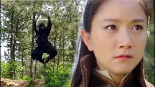 Anti-Japanese Kung Fu Film:Japanese ninjas attack a girl,but her kung fu is invincible,killing them