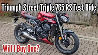 Triumph Street Triple 765 RS Test Ride