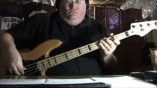 The Doobie Brothers Long Train Runnin' Bass Cover