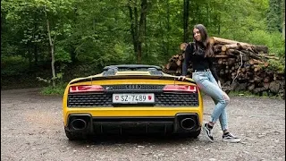 Unterwegs mit dem Audi R8 Spyder V10 Performance