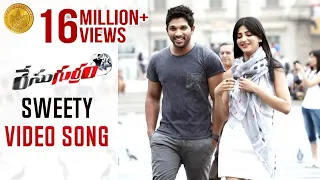 Race Gurram ᴴᴰ Video Songs | Sweety Song | Allu Arjun | Shruti Haasan | Saloni | Prakash Raj