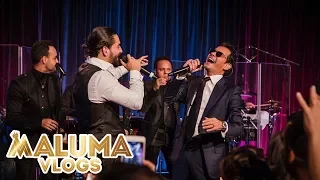 Maluma y Marc Anthony cantan "Felices Los 4" en #MaestroCares | MalumaVlogs