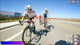 Catching the Breakaway in the Last 200m - Alviso