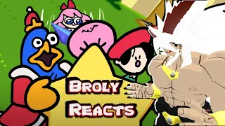 Broly Reacts to Something About Kirby 64 ANIMATED (Loud Sound Warning)