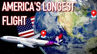 I flew America’s LONGEST domestic flight