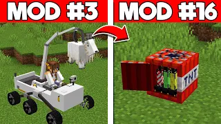 testei os MODS mais MALUCOS do minecraft