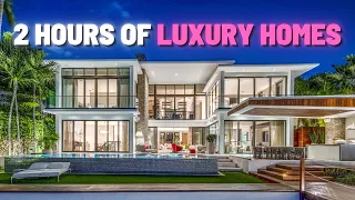 Touring $300 MILLION in LUXURY HOMES & MANSIONS