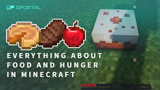 GPORTAL Minecraft Server – Everything about food and hunger