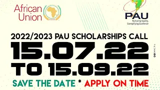 Pan African University Scholarship 2022-2023 | Application Guide