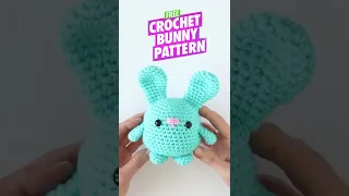 Chubby Bunny Amigurumi Tutorial - Free Beginner Crochet Pattern