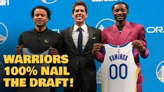 Celebrating the Jonathan Kuminga and Moses Moody Picks, Warriors Nailed the Draft | Ep. 113