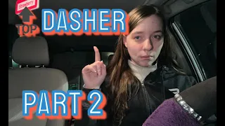Dashing in EARN BY TIME for TOP DASHER Part 2 | DoorDash Ride-along
