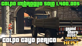 Colpo Imbroglio Guardie e Longfin 1.400.000$ SOLO - Colpo Cayo Perico GTA ONLINE ITA