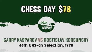 Garry Kasparov vs Rostislav Korsunsky | 46th URS-ch Selection, 1978