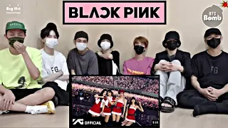 BTS REACTION TO BLACKPINK B.P.M- ROLL 16 [Fanmade 💜]