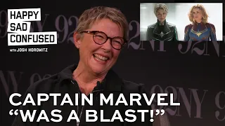 Annette Bening LOVED being in CAPTAIN MARVEL