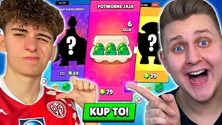 DAMIAN DECYDUJE na co MAM WYDAĆ MOJE WSZYSTKIE GEMY w BRAWL STARS...😨