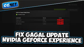 Cara Mengatasi Gagal Update Driver Nvidia di GeForce Experience (Update Failed)