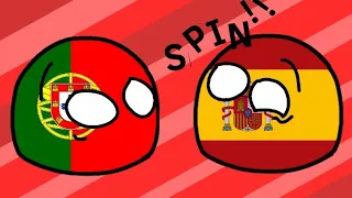 Countryballs | i live in spain without the A!