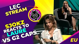 SJOKZ Reacts to Laure Going for G2 CAPS 👀