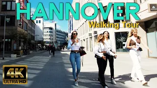 🇩🇪 HANNOVER | GERMANY | 4K Walking Tour