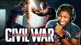 Captain America: Civil War Made Me Ugly Cry! *FIRST TIME WATCHING* (Movie Reaction)