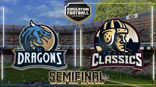 HIGHLIGHTS: SFL Season 22, Semifinal - No. 4 D.C. @ No. 1 Canton