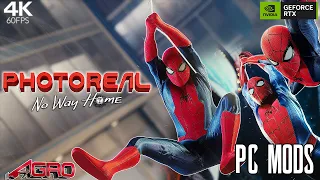 Marvel's Spider-Man Remastered PC - Photoreal NWH Final Swing Suit | MOD SHOWCASE 4K 60fps