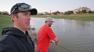 Sewage Creek Bass Fishing