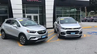 Comparison Chevrolet Trax & Buick Encore