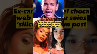 Ex-cantor gospel Jotta A choca web ao mostrar seios ‘siliconados’ em post