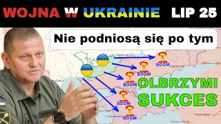 25 LIP: OBEZWŁADNIAJĄCY ATAK! Wojsko Rosyjskie w Rozsypce. NALOT NA MINISTERSTWO OBRONY ROSJI!