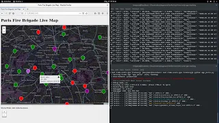 [Demo] Real-time GPS tracking service with Python and Apache Kafka