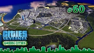 Cities Skylines GREEN CITIES – Grandes Obras #60 - INTERSECTANDO DE TRANQUIS - Gameplay Español