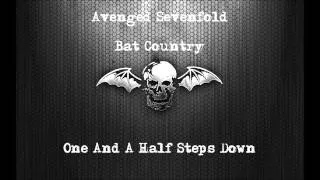 Avenged Sevenfold - Bat Country Drop B Instrumental - With lyrics in desc!