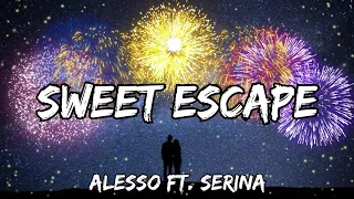 Alesso - Sweet Escape ( Lyrics ) ft. Sirena || Animation