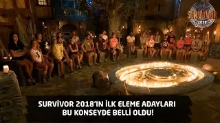 Survivor 2018 | 7. Bölüm |  Survivor 2018'in ilk eleme adayları bu konseyde belli oldu!