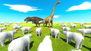 Dinosaurs VS Polar Bear - Which Dinosaur Can Destroy All Polar Bear?