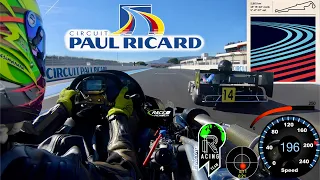 Un tour en Superkart 250cc sur le fantastique circuit Paul Ricard F1 au Castellet 🤩