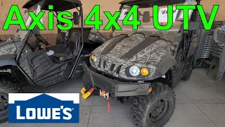 Axis 500 & Axis 750 4x4 UTV @ Lowes