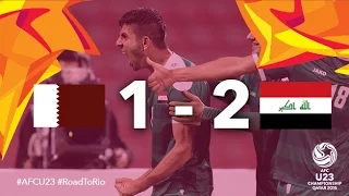 QATAR vs IRAQ: AFC U23 Championship 2016 (3rd Place Play Off)